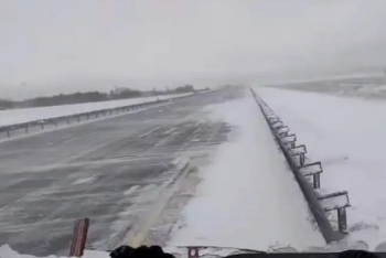 Фотография к новости: Движение открыли по ранее закрытым дорогам в Казахстане