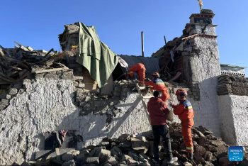 Фотография к новости: Землетрясение в Тибете: число жертв увеличилось до 53