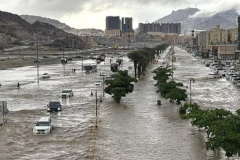 Фотография к новости: На священный город Мекка обрушились наводнения