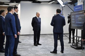 Фотография к новости: Касым-Жомарт Токаев ознакомился с деятельностью Проектного офиса