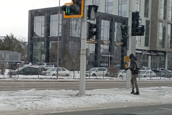 Фотография к новости: Астанчане сообщили в полицию о вооружённом молодом человеке