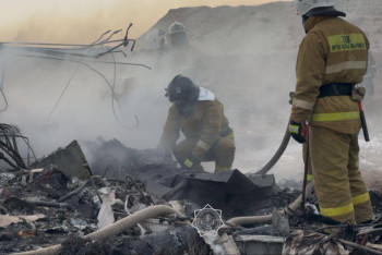 Фотография к новости: Крушение самолёта под Актау: опубликована расшифровка переговоров пилотов