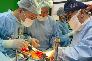 Фотография к новости: Успешную операцию по пересадке печени впервые провели в Кызылорде