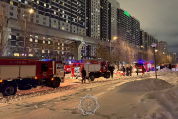 Фотография к новости: Фитнес-центр потушили в Астане