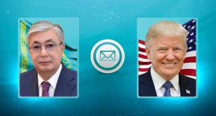 Токаев поздравил Трампа со вступлением в должность президента США