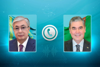 Фотография к новости: Астана и Ашхабад обсудили вопросы дальнейшего укрепления стратегического партнерства