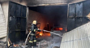 Взрыв предотвратили пожарные в Шу