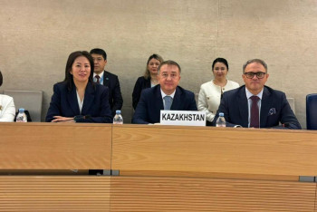 Фотография к новости: Ерлан Сарсембаев отчитался об исполнении обязательств в области прав человека в РК в ООН