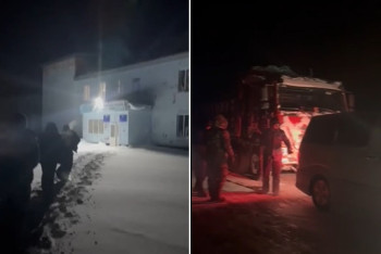 Фотография к новости: Казахстанских водителей спасают из снежных заносов