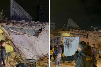 Фотография к новости: Трёхэтажный жилой дом обрушился в Турции