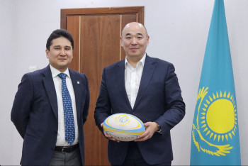 Фотография к новости: Канат Шарлапаев возглавил Федерацию регби Казахстана