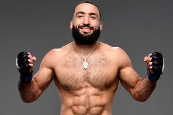 Фотография к новости: Белал Мухаммад пришёл потренироваться в зал Шавката Рахмонова