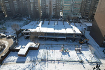 Фотография к новости: Крупный долгострой начали сносить в Алматы