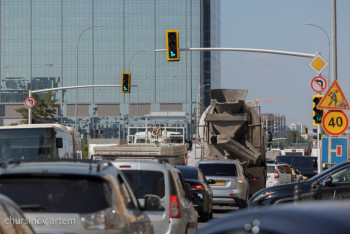 Фотография к новости: Президент поручил решить вопрос с пробками в Астане