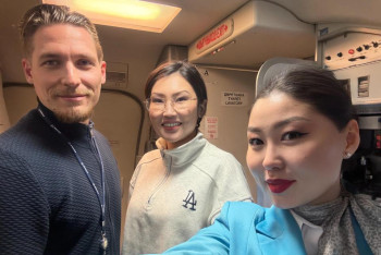 Фотография к новости: Врач из Астаны спасла жизнь пассажиру направлявшегося в Москву самолёта