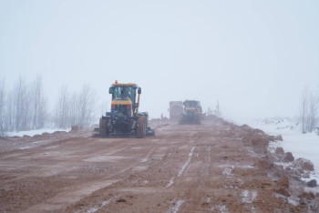 Дамбу строят под Астаной для предотвращения паводка