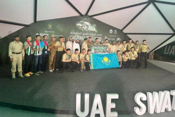 Фотография к новости: Казахстанский спецназ вошел в тройку лучших в мире