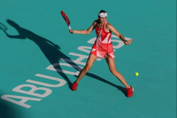 Фотография к новости: Елена Рыбакина пробилась в полуфинал турнира в Абу-Даби