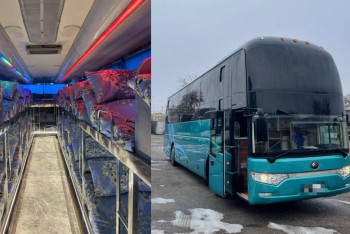 Фотография к новости: Водителя самого комфортного автобуса оштрафовали в Костанайской области