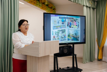 Фотография к новости: В Атырау среди воспитанников детских садов прошёл семинар "Чистый Казахстан – от зелёного детского сада"