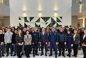 Фотография к новости: 90 выпускников университета СКО успешно трудятся в органах прокуратуры