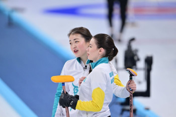 Фотография к новости: Азиада-2025: женская команда Казахстана по керлингу вышла в полуфинал