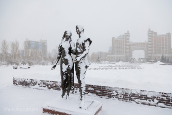 Фотография к новости: Сильные снегопады: в каких регионах Казахстана объявлено штормовое предупреждение
