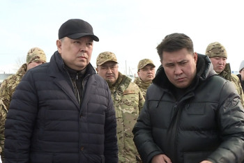 Фотография к новости: Контроль за населёнными пунктами в зоне паводков усилили в Карагандинской области