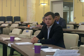 Фотография к новости: Спортсмен и депутат: как этнический кореец выучил казахский язык без репетиторов