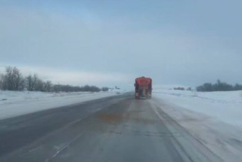 Фотография к новости: Машину разорвало в ДТП на трассе в Актюбинской области