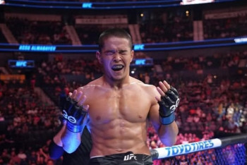 Фотография к новости: Асу Алмабаев потерпел поражение в историческом поединке UFC