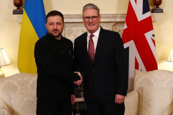 Фотография к новости: Франция, Великобритания и Украина подготовят план перемирия для Трампа