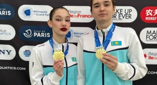 Казахстан взял ещё одну медаль по синхронному плаванию в Париже
