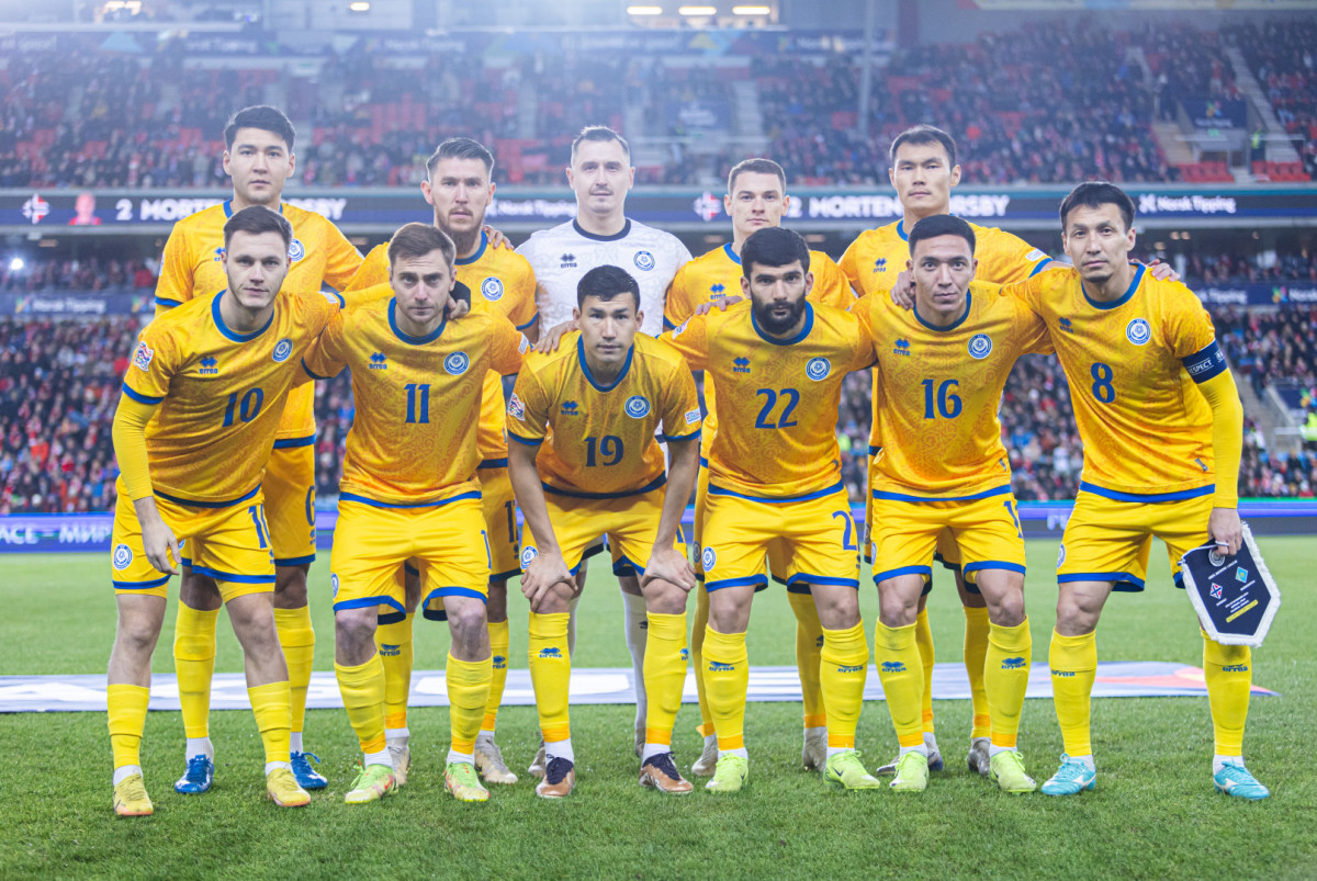 Фотография к новости: Объявлен состав сборной Казахстана по футболу на отборочные матчи ЧМ-2026