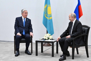 Фотография к новости: Токаев поговорил с Путиным по телефону