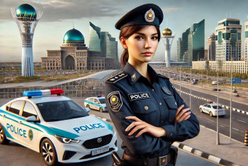 Фотография к новости: Женщины в полиции: в МВД Казахстана представили ТОП-5 профессий