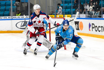 Фотография к новости: "Барыс" с разгромом проиграл ЦСК