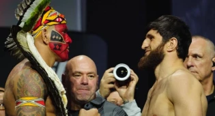 Россиянин Магомед Анкалаев стал новым чемпионом UFC