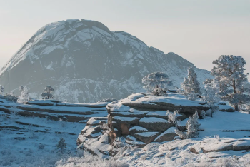 Фотография к новости: Автомобиль с пассажирами застрял недалеко от зоны отдыха в Баянауле