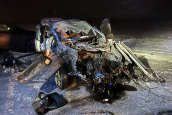 Фотография к новости: Автоледи погибла в жутком ДТП на трассе Павлодар – Семей