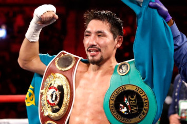 Фотография к новости: Почему WBO отказала Жанибеку Алимханулы в статусе суперчемпиона