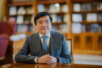 Фотография к новости: Галым Ахмедьяров назначен ректором КазНУИ имени Байсеитовой