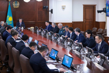 Фотография к новости: Акиматы должны принять меры по недопущению подтоплений населенных пунктов – Бектенов