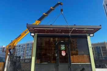 Фотография к новости: 49 незаконно установленных киосков демонтировали в Астане