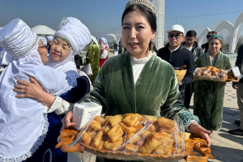 Фотография к новости: Праздник Амал встретили в священном районе Ордабасы