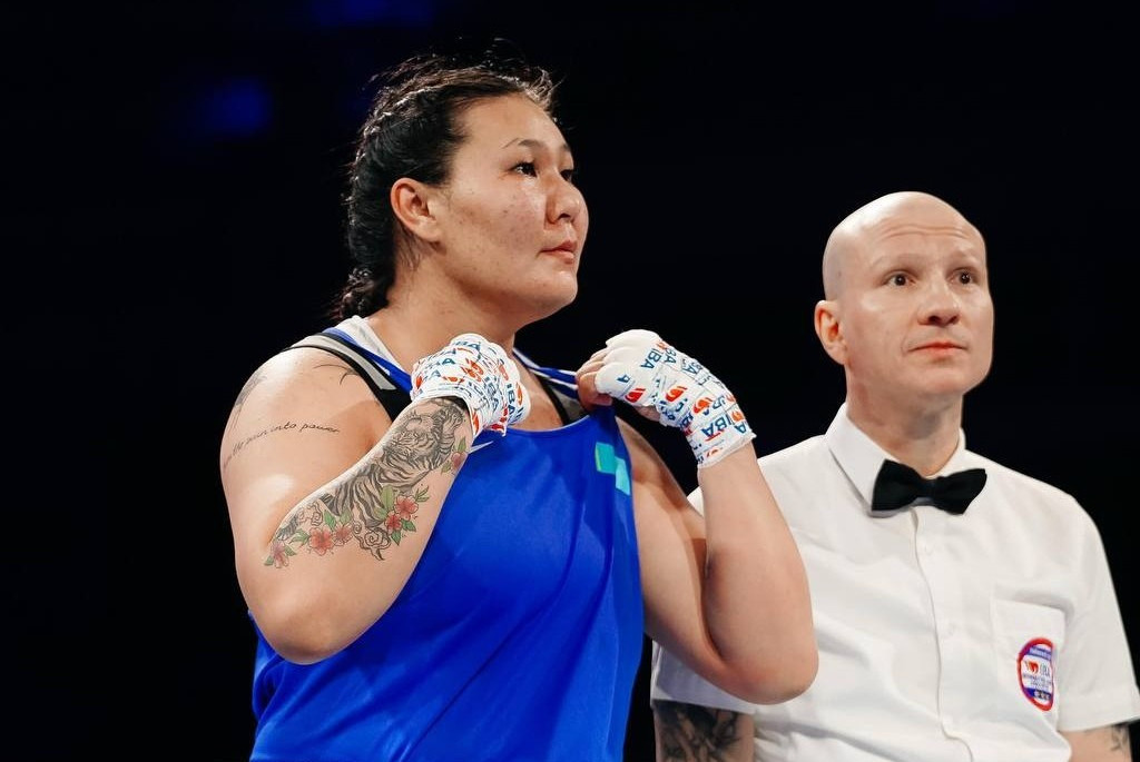 Фотография к новости: Ельдана Талипова вырвалась в финал чемпионата мира по боксу в Сербии