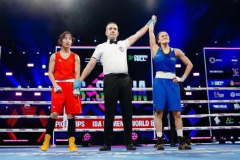 Фотография к новости: Алуа Балкибекова выиграла чемпионат мира по боксу в Сербии