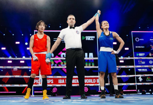 Фотография к новости: Алуа Балкибекова выиграла чемпионат мира по боксу в Сербии