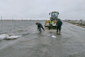 Фотография к новости: 326 паводкоопасных участков выявлено на республиканских дорогах