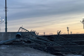 Обрушившемуся мосту в Кызылорде более 50 лет – власти прокомментировали ситуацию